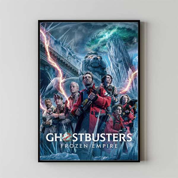 Ghostbusters Frozen Empire Film Posters - Collector's Memorabilia - Personalized Poster Gifts - Poster Print
