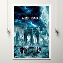 Ghostbusters Movie Poster, Frozen Empire Sequel, Supernatural Comedy, Ghostbusters 2024 Film, Movie Poster Print