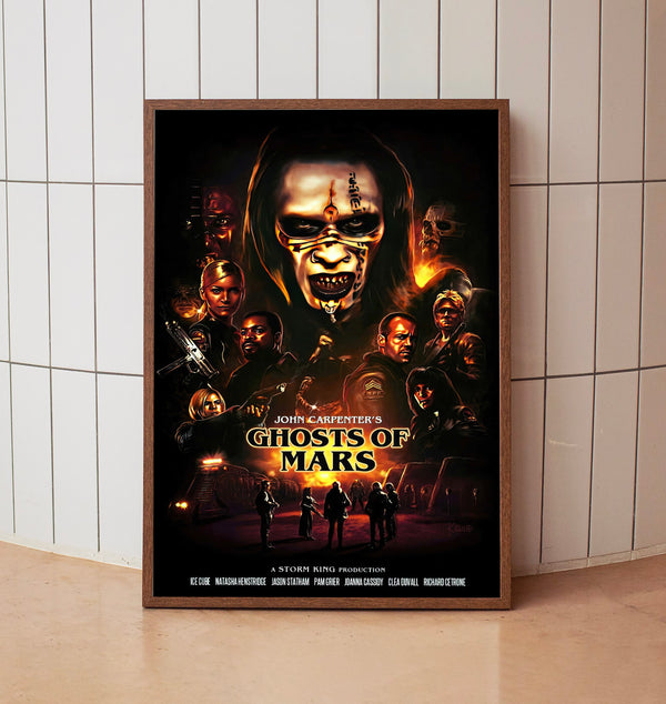 Ghosts of Mars (2001) Movie  Poster, Room Decor, Home Decor, Art Poster