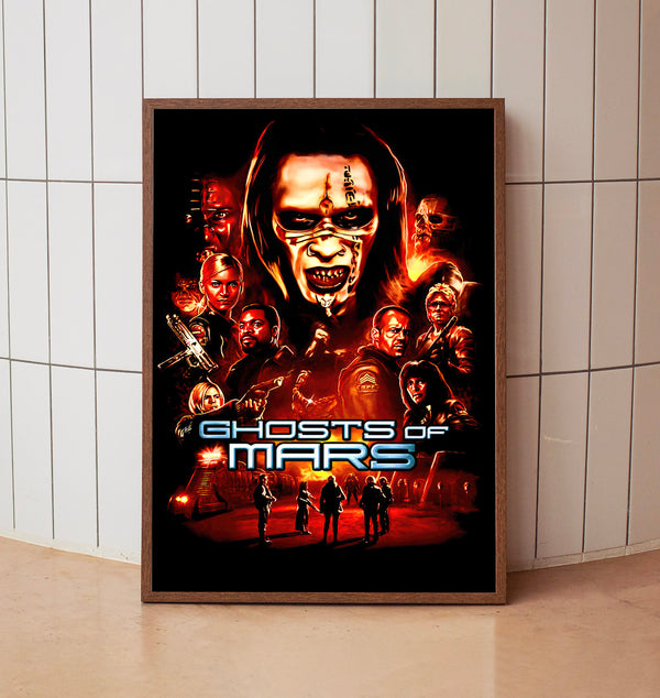 Ghosts of Mars (2001) Movie  Poster, Room Decor, Home Decor, Art Poster_DS08