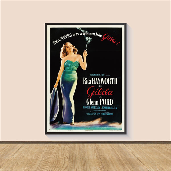 Gilda Movie Poster Print, Canvas Wall Art, Room Decor, Movie Art, Gifts for HimHer, Wall Art Print, Art Poster For Gift, Movie Print 1570548839