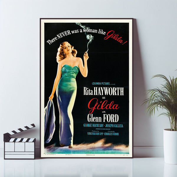 Gilda, Movie Poster, Art poster, Wall Art Prints, Canvas Material Gift, Keepsake, Home Decor, Live Room Wall Art 1593362546