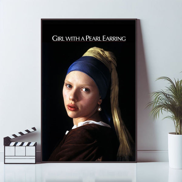 Girl with a Pearl Earring, Movie Poster, Art Poster, Movie Wall Art, Canvas Material Gift, Home Decor, Keepsake 1587277702