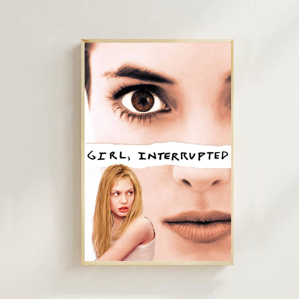 Girl, Interrupted (1999)-- Movie  Poster (Regular Style) Art Prints,Home Decor,Vintage Movie Poster, Art Poster for Gift，Canvas Poster 1591917242
