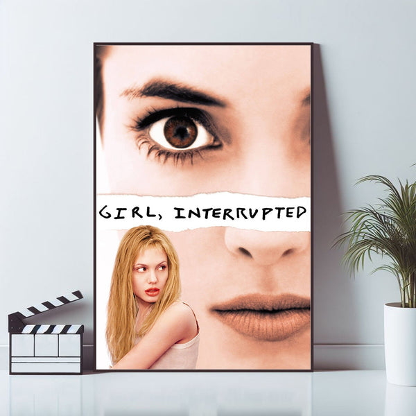 Girl, Interrupted, Movie Poster, Art poster, Wall Art Prints, Canvas Material Gift, Keepsake, Home Decor, Live Room Wall Art 1607536243