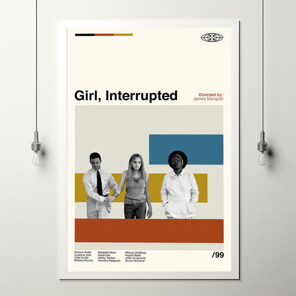 Girl, Interrupted Movie Poster, Girl, Interrupted, Movie Poster, Minimalist Poster, Wall Art, Home Decor, Custom Poster, Wall Art Print