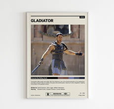 Gladiator Movie Poster, Ridley Scott, Minimalist Movie Poster, Vintage Retro Art Print, Wall Art Print, Russell Crowe Poster, Home decor 1688436056