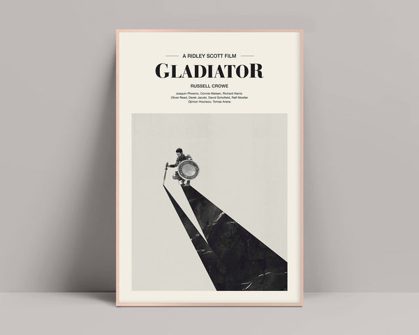 Gladiator Movie Poster, Russell Crowe, Joaquin Phoenix, Ridley Scott, American Gangster, Robin Hood, Blade Runner, Kingdom of Heaven 879642801