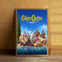 Glass Onion  A Knives Out Mystery (2022)-- Movie  Poster (Regular Style) Art Prints,Home Decor,Vintage Movie Poster, Canvas Poster 1617660467