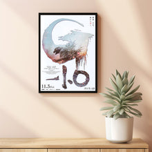 Godzilla Minus One Movie Poster Print, Canvas Wall Art, Room Decor, Movie Art