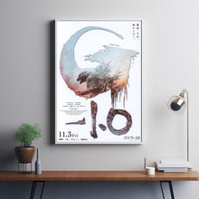 Godzilla Minus One Movie Poster Print, Canvas Wall Art, Room Decor, Movie Art