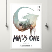Godzilla ：Minus One Movie Poster 2023 FilmRoom Decor Wall ArtPoster GiftCanvas prints 3
