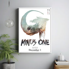 Godzilla ：Minus One Movie Poster 2023 FilmRoom Decor Wall ArtPoster GiftCanvas prints 3