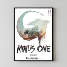 Godzilla ：Minus One Movie Poster 2023 FilmRoom Decor Wall ArtPoster GiftCanvas prints 3