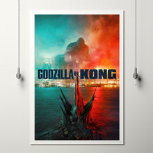 Godzilla vs. Kong Alternative Film Movie Print Wall Art Poster