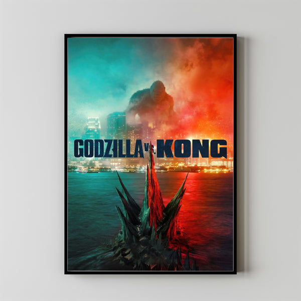 Godzilla vs. Kong Alternative Film Movie Print Wall Art Poster