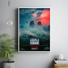 Godzilla vs. Kong Alternative Film Movie Print Wall Art Poster 1