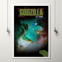 Godzilla vs. Kong Alternative Film Movie Print Wall Art Poster 2