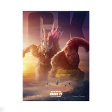 Godzilla x Kong The New Empire 2024 Movie Poster Print, Canvas Wall Art, Room Decor, Personalized gift, Wall Art Print, Art Poster For Gift 1676925842