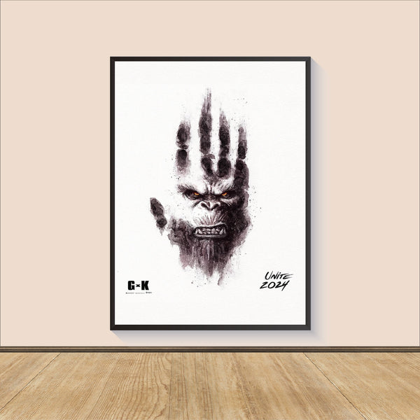 Godzilla x Kong The New Empire 2024 Movie Poster Print, Canvas Wall Art, Room Decor, Personalized gift, Wall Art Print, Art Poster For Gift 1676925842