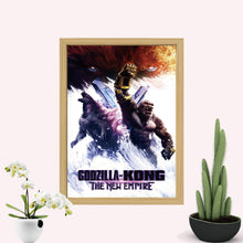Godzilla x Kong The New Empire 2024 Movie Poster Print, Canvas Wall Art, Room Decor, Personalized gift, Wall Art Print, Art Poster For Gift 1676925842