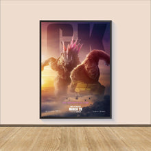 Godzilla x Kong The New Empire 2024 Movie Poster Print, Canvas Wall Art, Room Decor, Personalized gift, Wall Art Print, Art Poster For Gift 1676925842