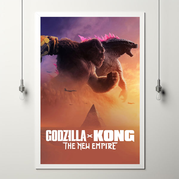 Godzilla vs. Kong A New Empire (2024) Poster - Epic Movie Art for Your Living Room Decor 03