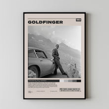 Goldfinger Poster, Guy Hamilton, Minimalist Movie Poster