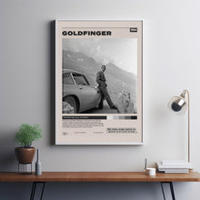 Goldfinger Poster, Guy Hamilton, Minimalist Movie Poster