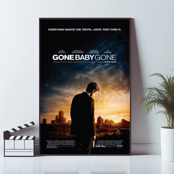 Gone Baby Gone Movie Poster, Art Poster, Wall Art Prints, Canvas Material Gift, High quality Canvas print, Home Decor, Keepsake 1691329140