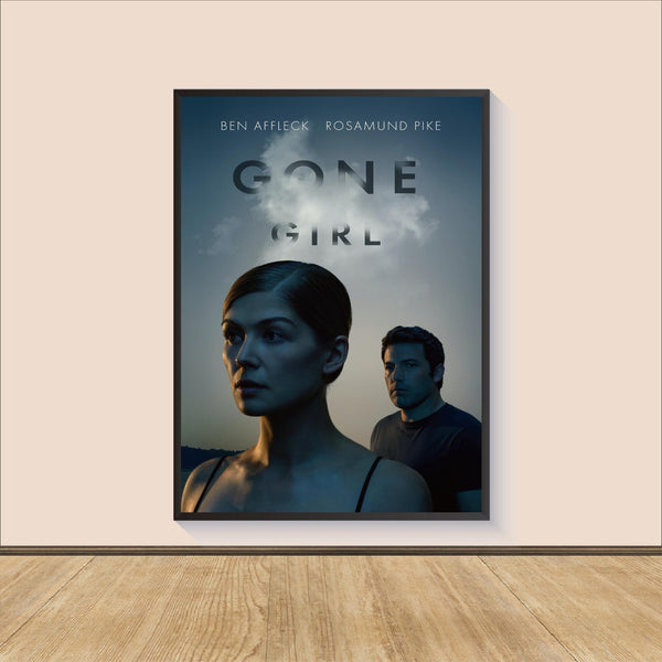 Gone Girl Movie Poster Print, Canvas Wall Art, Room Decor, Movie Art, Personalized gift, Wall Art Print, Art Poster For Gift, Movie Print 1596473271