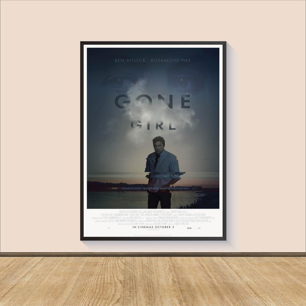 Gone Girl Movie Poster Print, Canvas Wall Art,  Home Decor, Movie Art, Gifts for HimHer, Movie Print, Art Print, Film Art Poster 24x36“ 1596474019