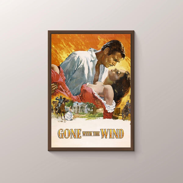 Gone with the Wind Movie Poster, Room Decor, Home Decor, Art Poster for Gift 1585581493