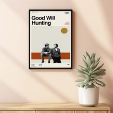 Good Will Hunting Movie, Good Will Hunting Poster, Retro Movie Poster, Modern Vintage, Movie Poster, Minimal Movie Art, Home Decor