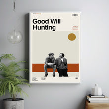 Good Will Hunting Movie, Good Will Hunting Poster, Retro Movie Poster, Modern Vintage, Movie Poster, Minimal Movie Art, Home Decor