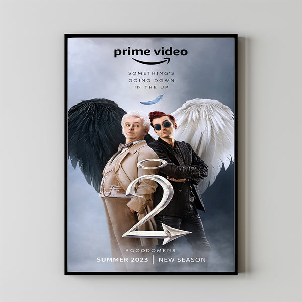 Good Omens Season 2 Movie Poster 2023 FilmRoom Decor Wall ArtPoster GiftCanvas prints 6