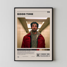 Good Time Poster, Benny Safdie,Josh Safdie, Minimalist Tv Series, Tv Series
