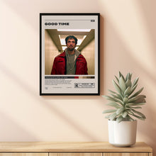 Good Time Poster, Benny Safdie,Josh Safdie, Minimalist Tv Series, Tv Series