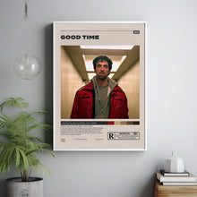 Good Time Poster, Benny Safdie,Josh Safdie, Minimalist Tv Series, Tv Series