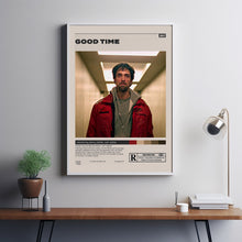 Good Time Poster, Benny Safdie,Josh Safdie, Minimalist Tv Series, Tv Series