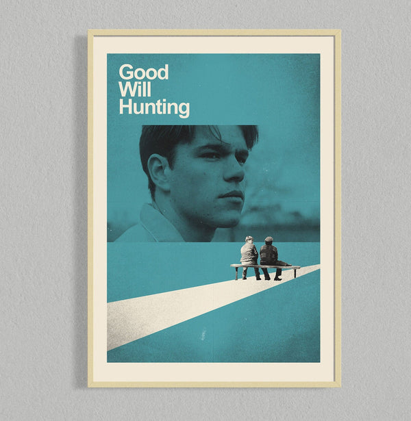 Good Will Hunting Mid Century Movie Poster  Film Posters  Minimalist Movie Poster    Wall Art Poster 1240413850