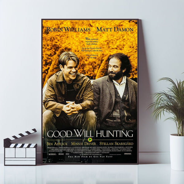 Good Will Hunting Movie Poster, Wall Art Prints, Art Poster, Canvas Material Gift, Keepsake, Home Decor, Live Room Wall Art 1666420648