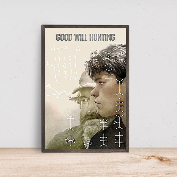 Good Will Hunting Poster - Room Decor Wall Art - Canvas Fabric Print - Poster Gift 1499758358