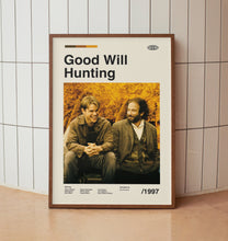 Good Will Hunting Wall Art Print - Robin Williams Matt Damon Movie Poster - American Cinema - Midcentury Art 1419614804