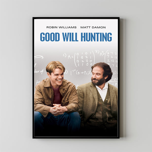 Good Will Hunting (1997) Poster Art Print Movie Posters Gift for Movie lovers