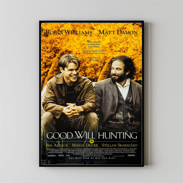 Good Will Hunting (1997) Poster Art Print Movie Posters Gift for Movie lovers 1