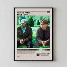 Good Will Hunting, Gus Van Sant, Minimalist Movie Poster