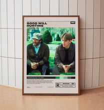 Good Will Hunting, Gus Van Sant, Minimalist Movie Poster