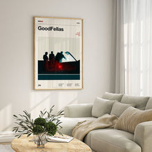 Digital Goodfellas Movie Poster  Minimalist  Midcentury Poster  Wall Art Print  Retro Movie Poster 1749459829