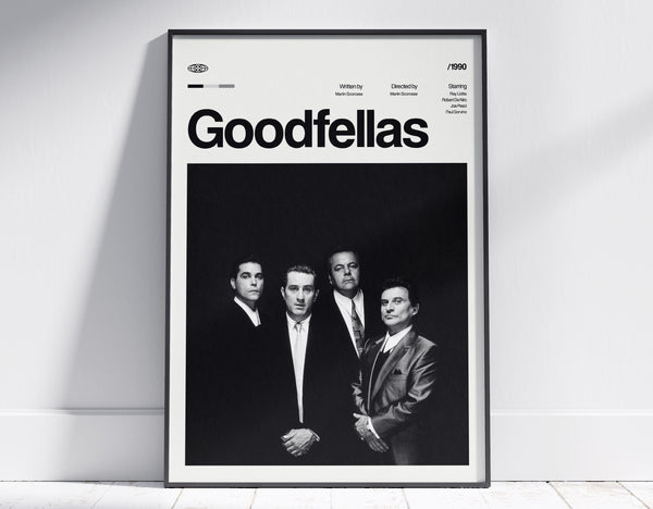 Goodfellas Movie Poster, Goodfellas Wall Decor, Goodfellas Poster Print, Vintage Retro Art Print 1492712656